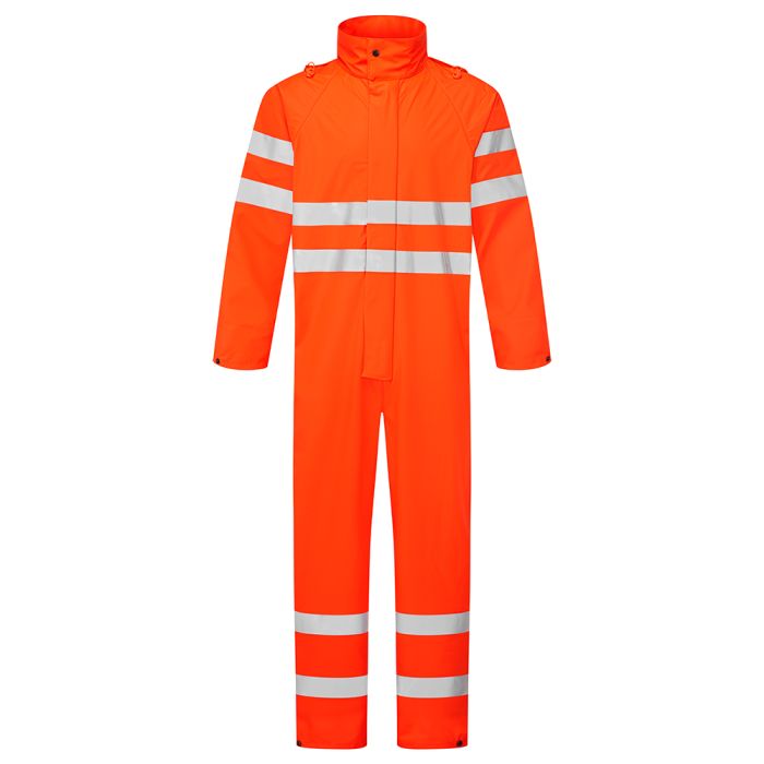 Stormflex® Hi Vis Orange PU Coverall