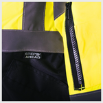 Custom Print Step Ahead Hi VisibilityTwo Tone Bomber Jacket