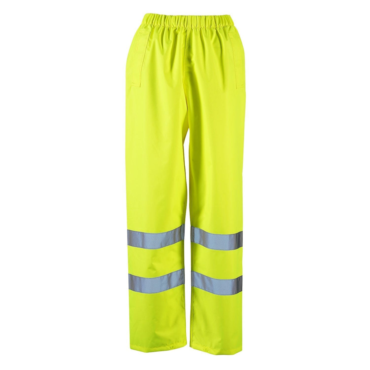 Ladies Dua Hi-Viz yellow Over Trousers Class 1 - High Visibility