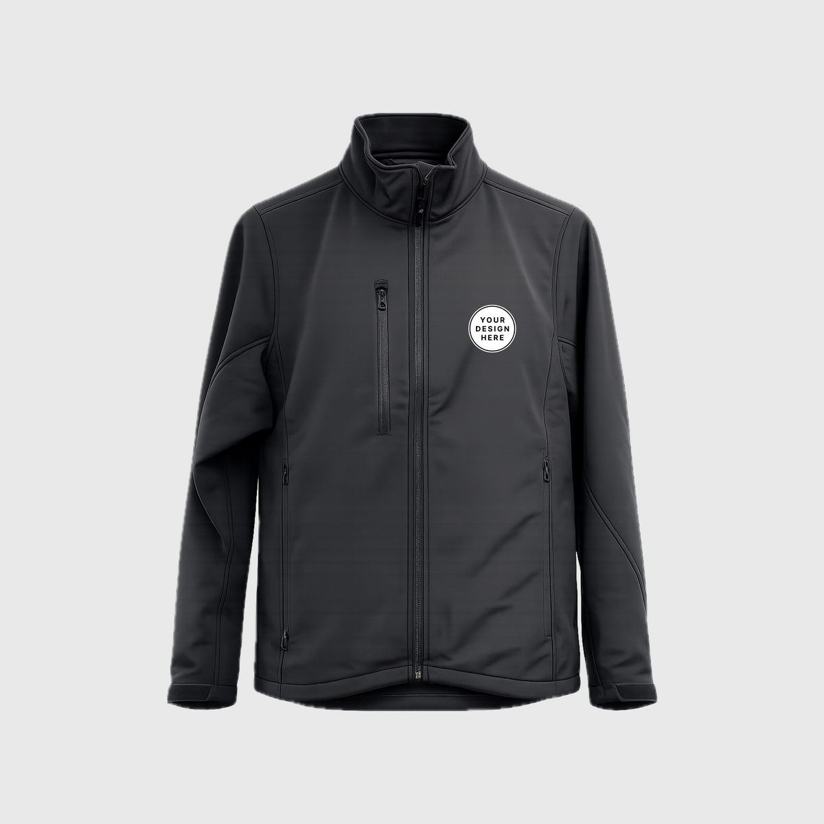 Custom Print Step Ahead Premium Soft-Shell Jacket