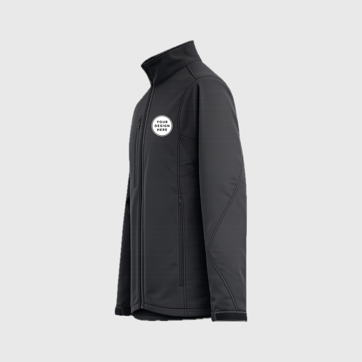 Custom Print Step Ahead Premium Soft-Shell Jacket