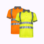 Hi Vis Short Sleeve Polo Shirt