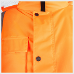Custom Print Hi Visibility Two Tone Parka Jacket