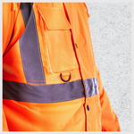 Step Ahead Hi Visibility Two Tone Parka Jacket