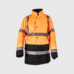 Step Ahead Hi Visibility Two Tone Parka Jacket
