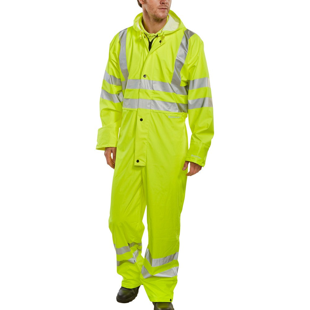 yellow beeswift hi-viz waterproof wetsuit