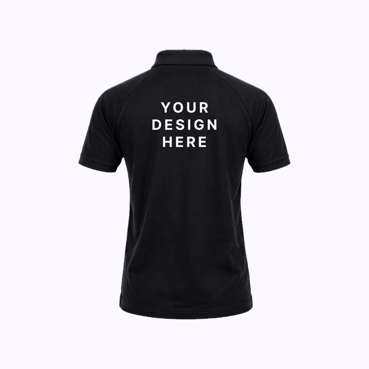 Custom Print Premium Short Sleeve Polo Shirt