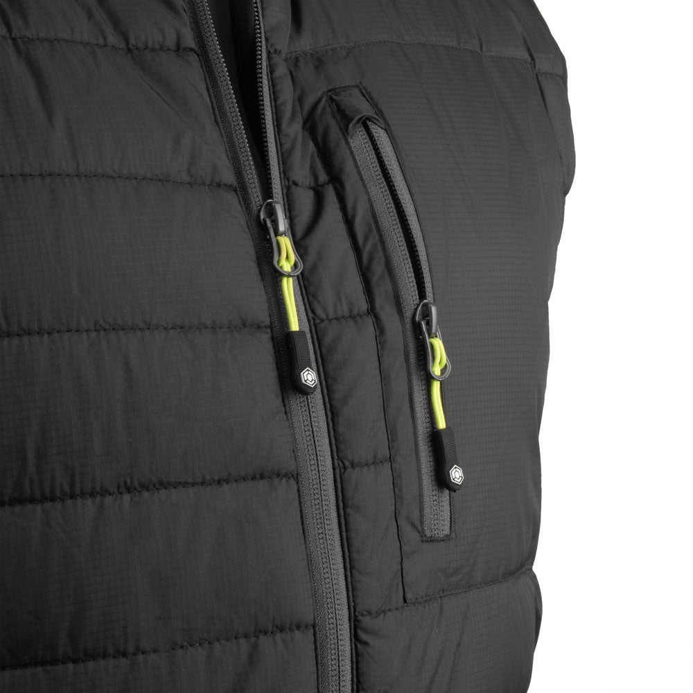 Flex Workwear Padded Bodywarmer - Black / Grey