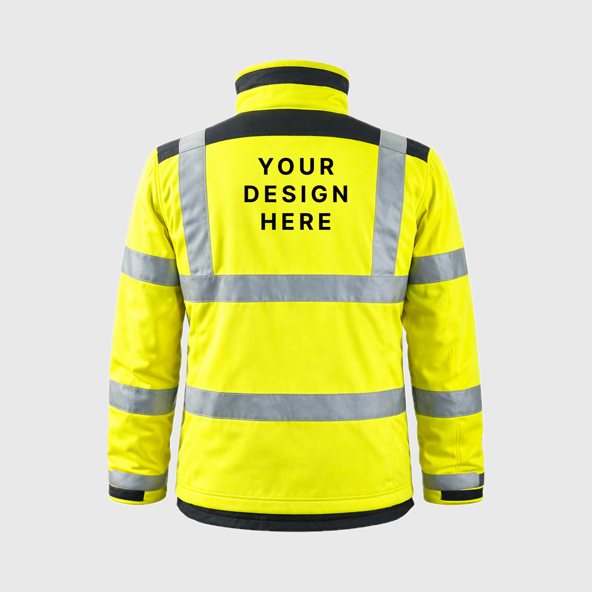 Custom Print Hi-VizSoft Shell Fleece Jacket