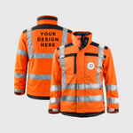 Custom Print Hi-VizSoft Shell Fleece Jacket