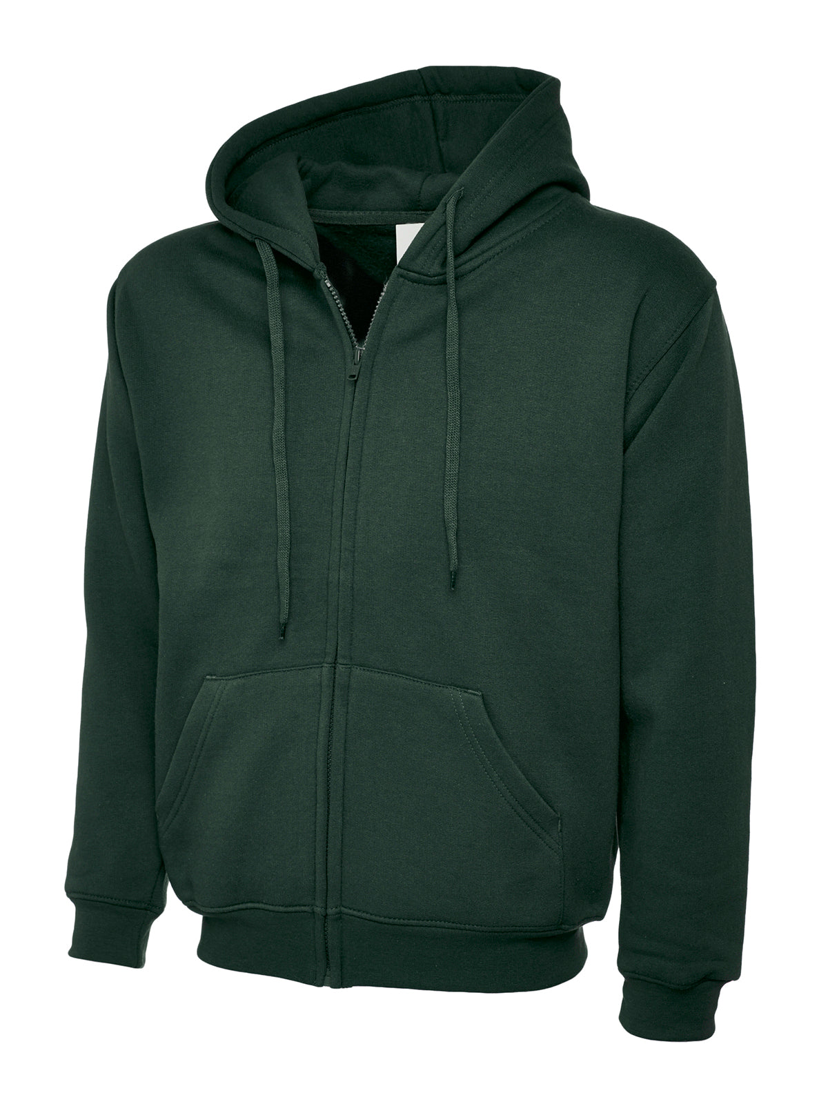 UC504 Adults Classic Full Zip Hooded Sweatshirt