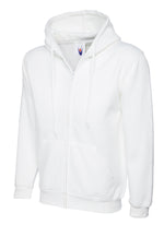 UC504 Adults Classic Full Zip Hooded Sweatshirt