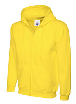 UC504 Adults Classic Full Zip Hooded Sweatshirt