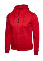 UC505 Ladies Classic Full Zip Hooded Sweatshirt