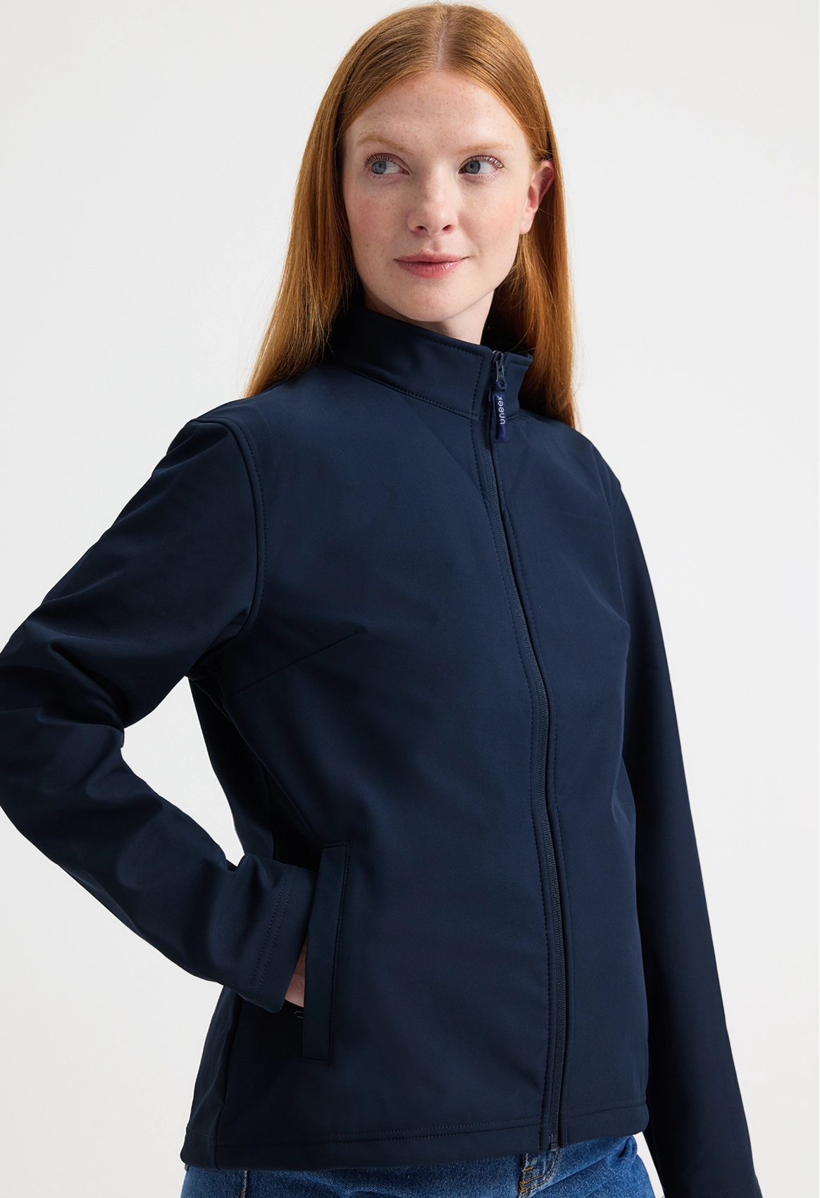 UC613 Ladies Classic Full Zip Soft Shell Jacket