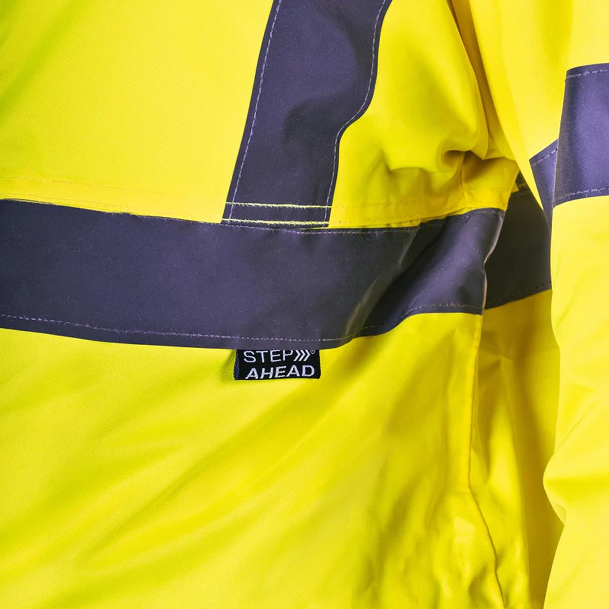 Custom Print Hi Visibility Two Tone Parka Jacket