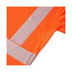 Essentials Hi-Vis Eco CoolMax Orange Long Sleeve Polo