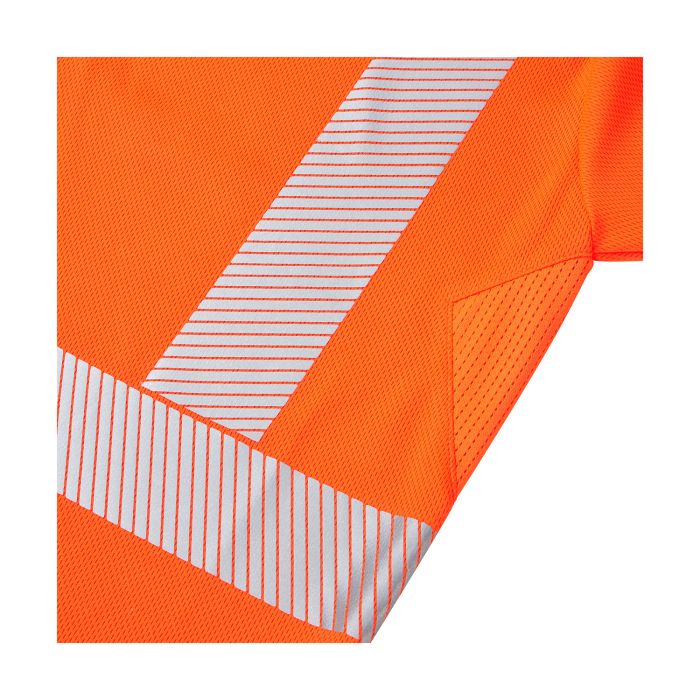 Essentials Hi-Vis Eco CoolMax Orange Polo