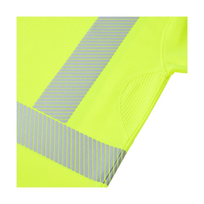 Essentials Hi-Vis Eco CoolMax Yellow Polo