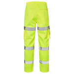Supertouch Hi Vis Yellow 3 Band Combat Trousers