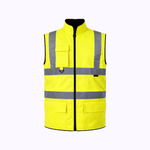Step Ahead Hi-Viz Reversible Bodywarmer