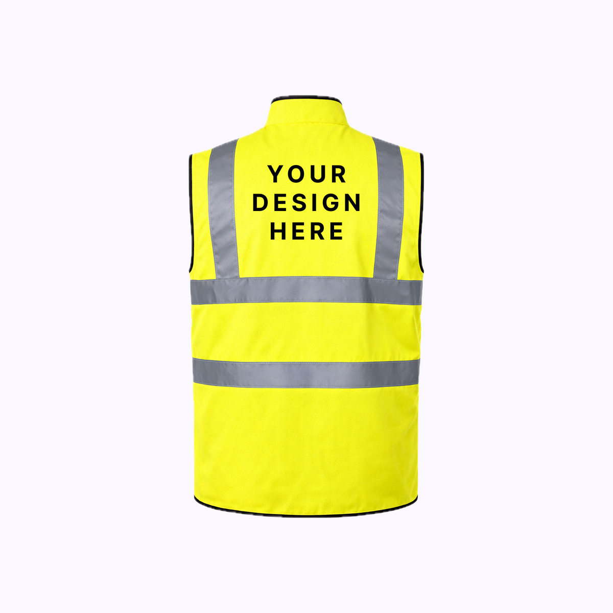 Custom Print Step Ahead Hi-Viz Reversible Bodywarmer