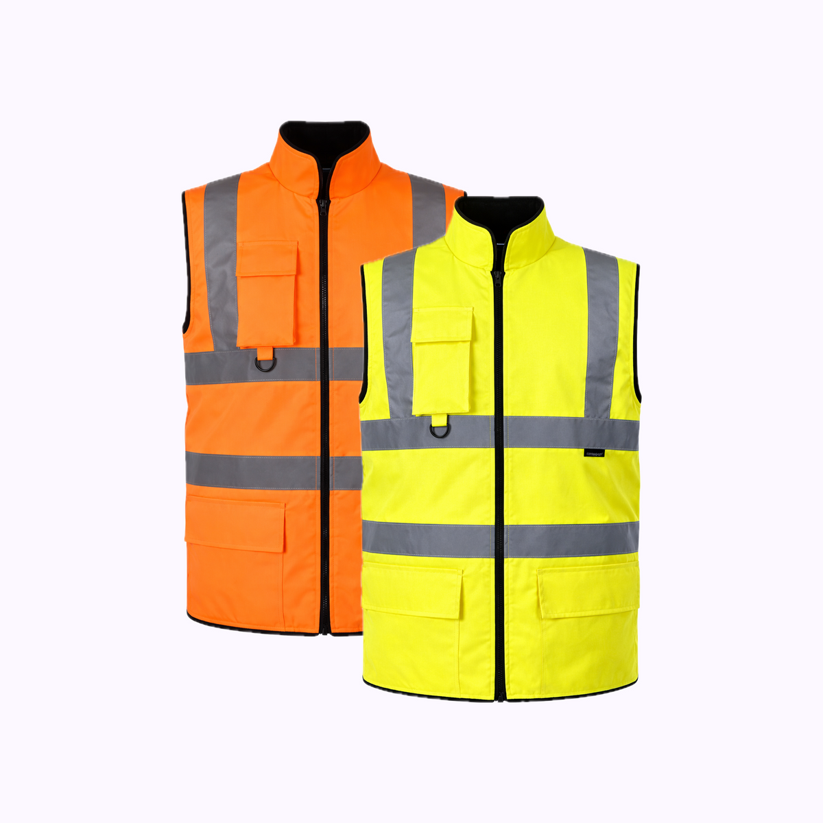 Step Ahead Hi-Viz Reversible Bodywarmer