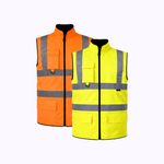 Step Ahead Hi-Viz Reversible Bodywarmer