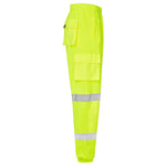 Supertouch Hi Vis Yellow Jogging Bottoms