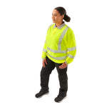 Jaya Hi-Vis Women’s Long Sleeve Bird Eye Polo