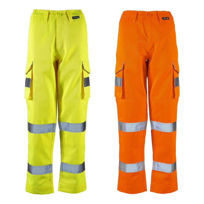 Ladies Hana Hi-Viz Combat Trousers Class 1 - High Visibility