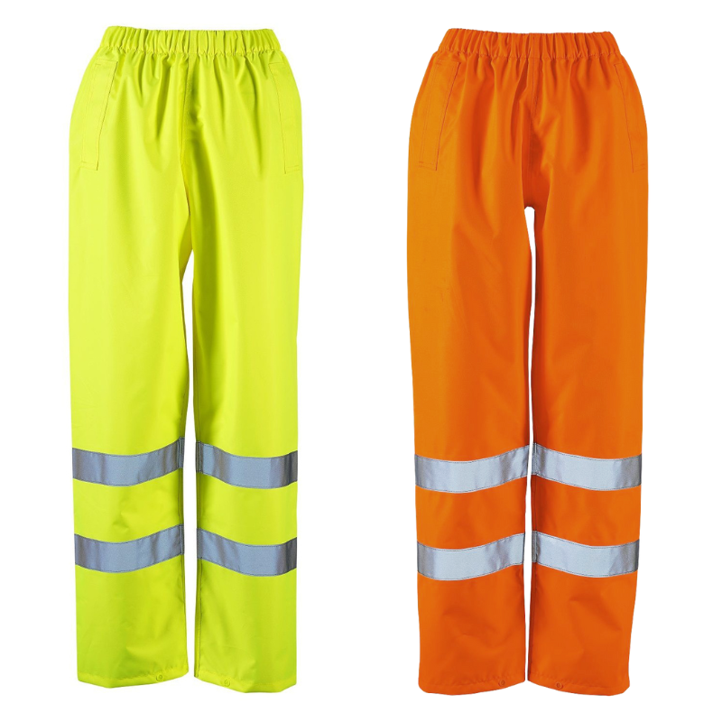 Ladies Dua Hi-Viz Over Trousers Class 1 - High Visibility