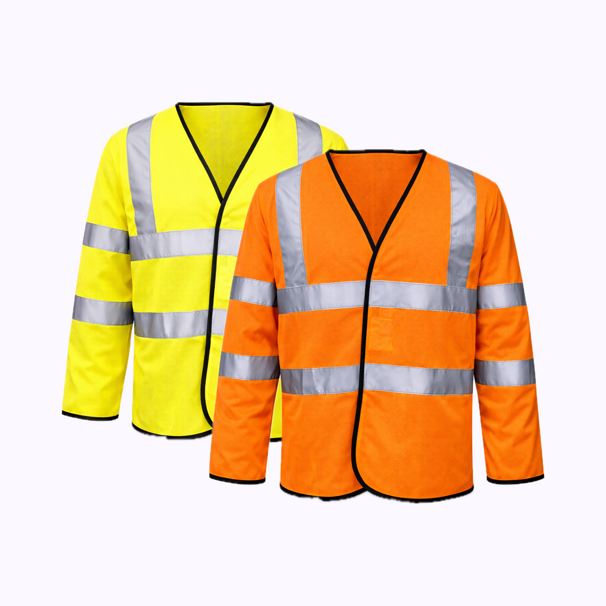 Step Ahead Hi Vis Long Sleeve Safety Vest