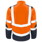 Supertouch Hi Vis 2 Tone Orange Softshell Jacket