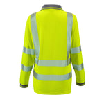 Jaya Hi-Vis Women’s Long Sleeve Bird Eye Polo