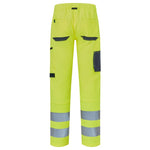 System Hi-Vis Eco Stretch Jogger Yellow Trouser