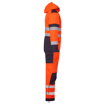 System Hi Vis Eco Insulated Orange/Navy Coverall
