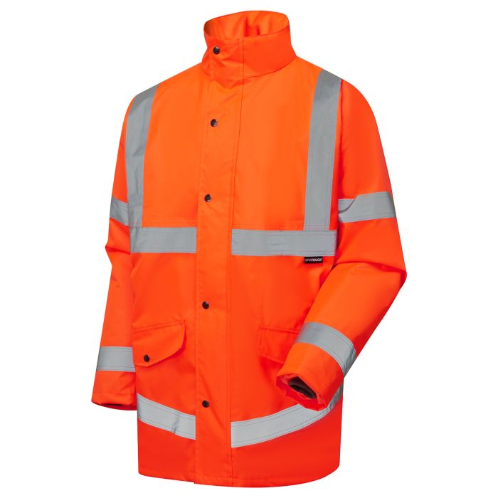 Eco Hi Vis Winter Padded Orange Parka