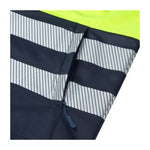 Essentials Hi Vis Eco Coolair 2 Tone Yellow/Navy Softshell Gilet