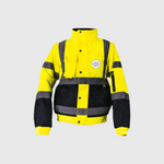 Custom Print Step Ahead Hi VisibilityTwo Tone Bomber Jacket