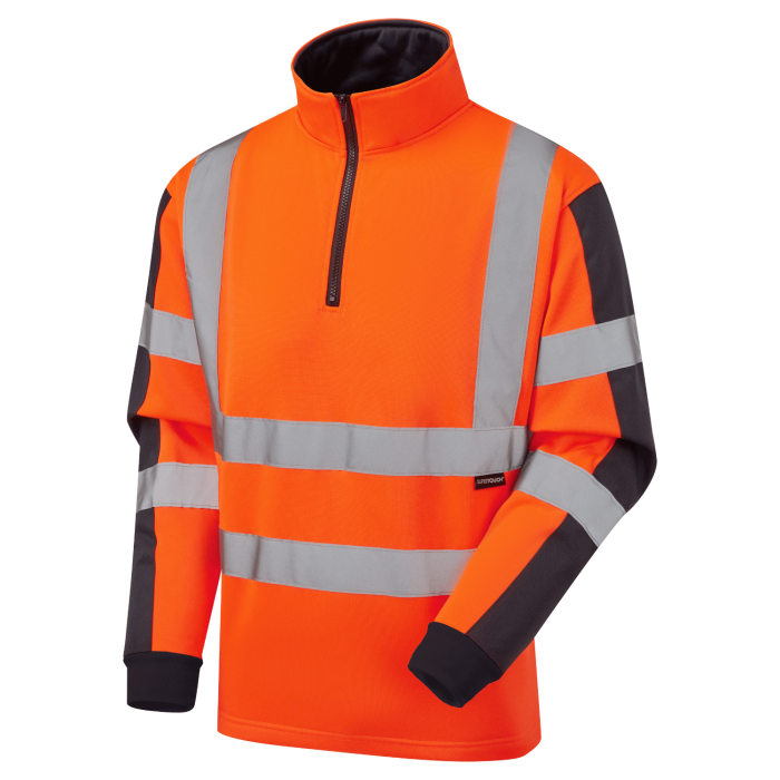 SuperTouch Hi-Viz 2-Tone Rugby Top Shirt Class 2