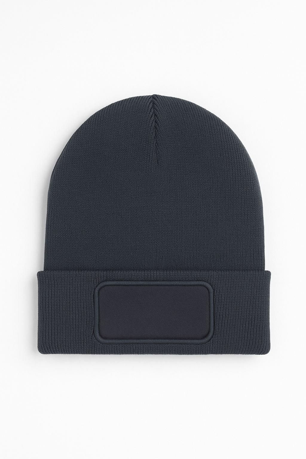 UC411 Rectangular Patch Beanie