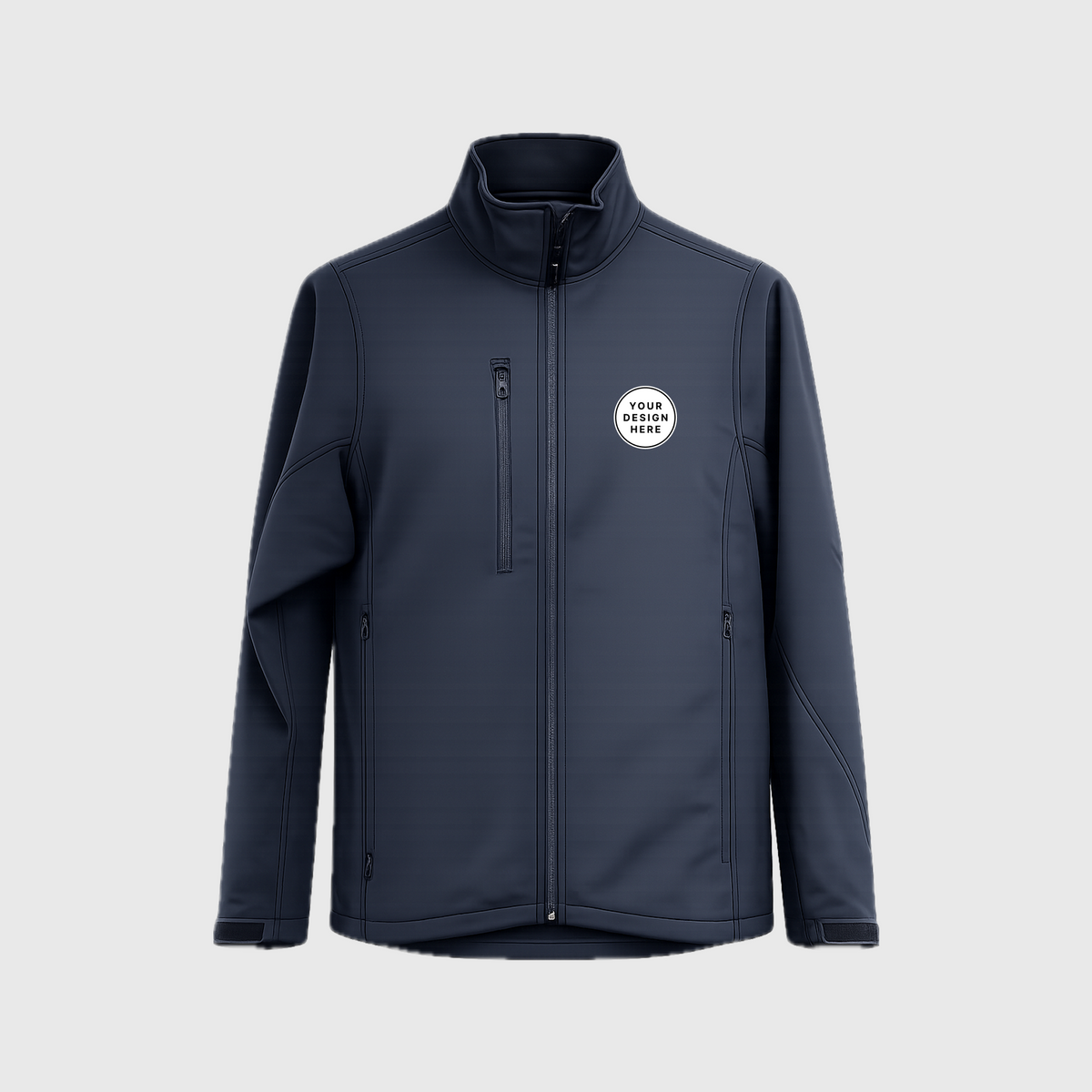 Custom Print Step Ahead Premium Soft-Shell Jacket