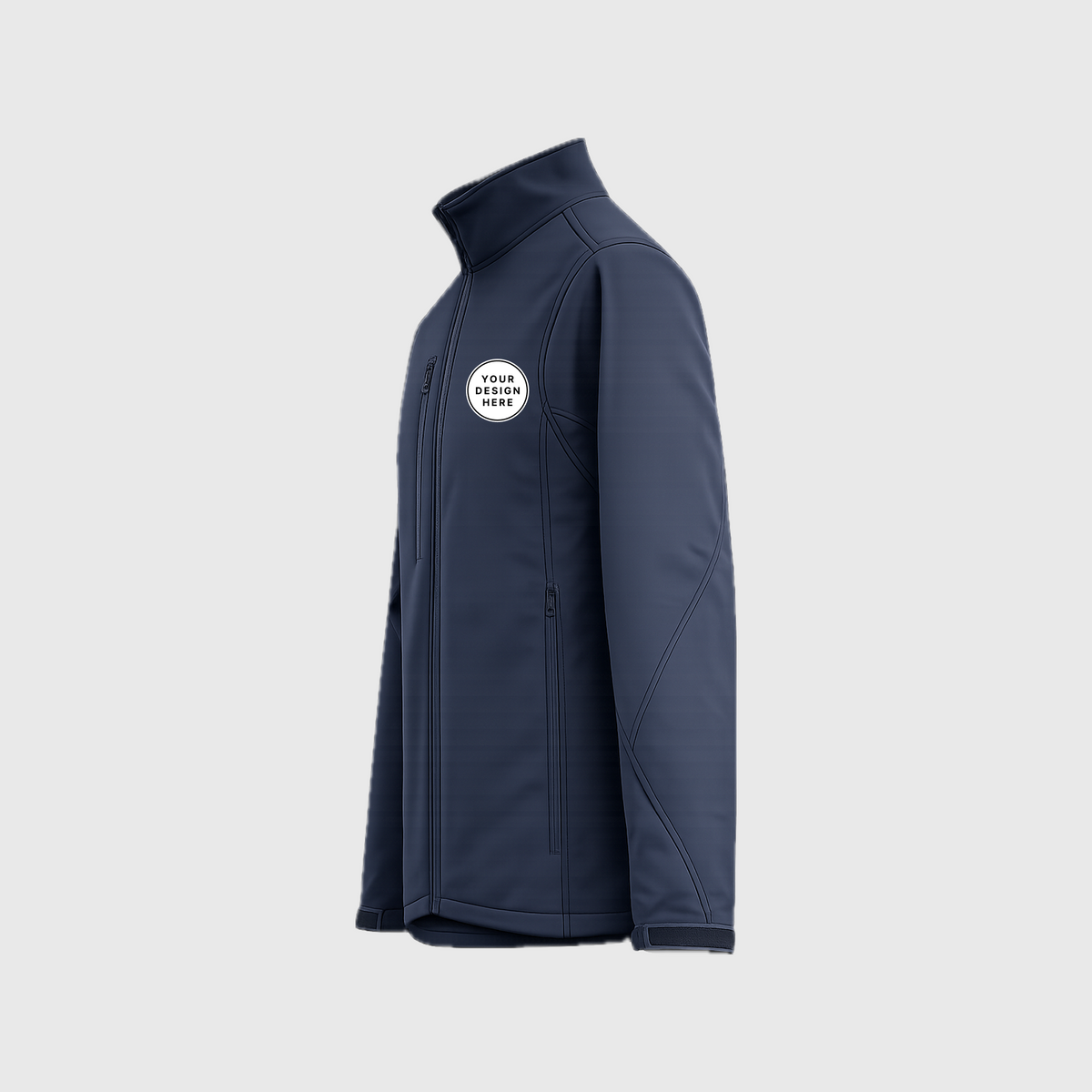 Custom Print Step Ahead Premium Soft-Shell Jacket