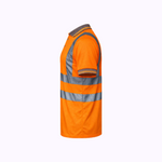 Custom Print Hi Vis Short Sleeve Polo Shirt