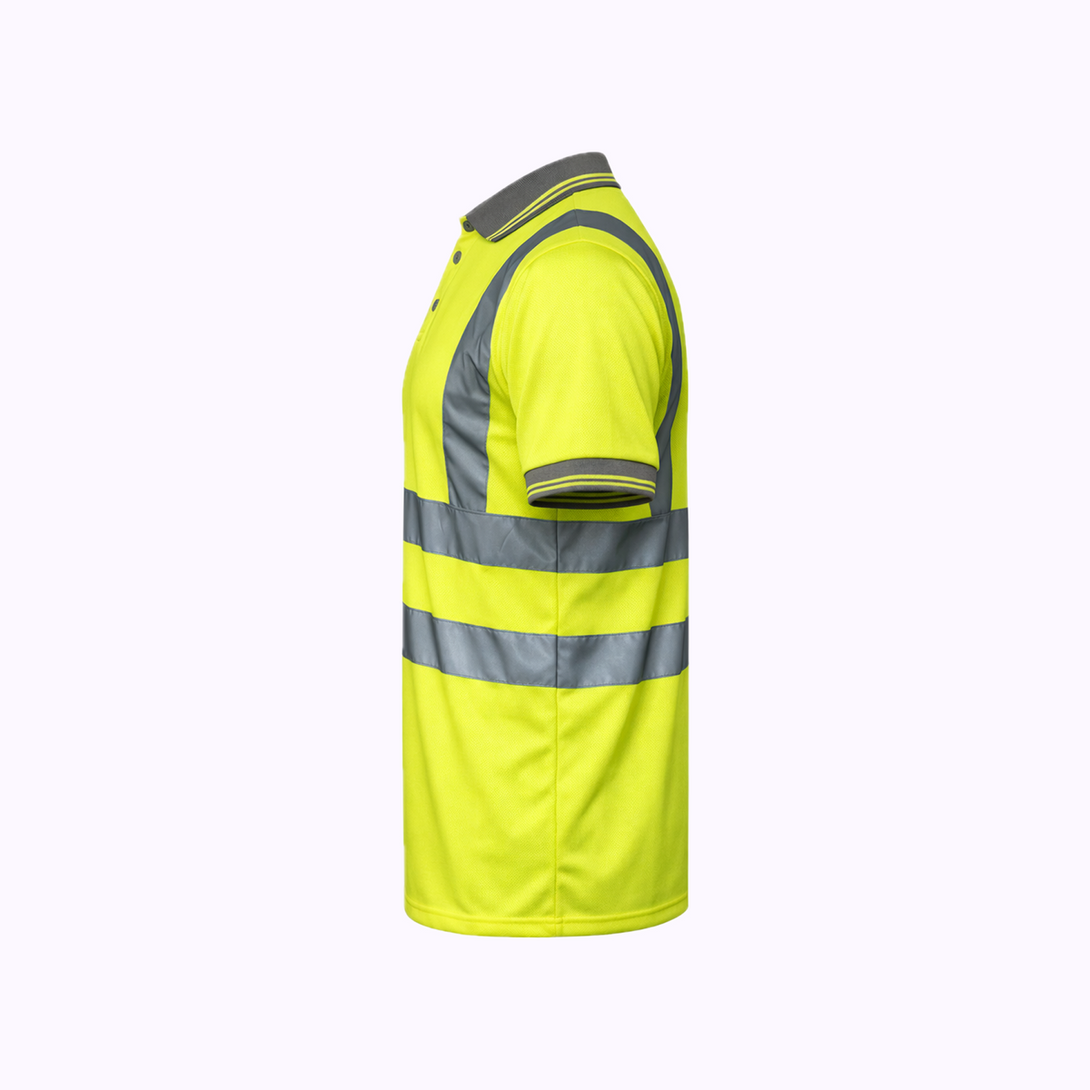 Custom Print Hi Vis Short Sleeve Polo Shirt