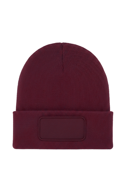 UC411 Rectangular Patch Beanie