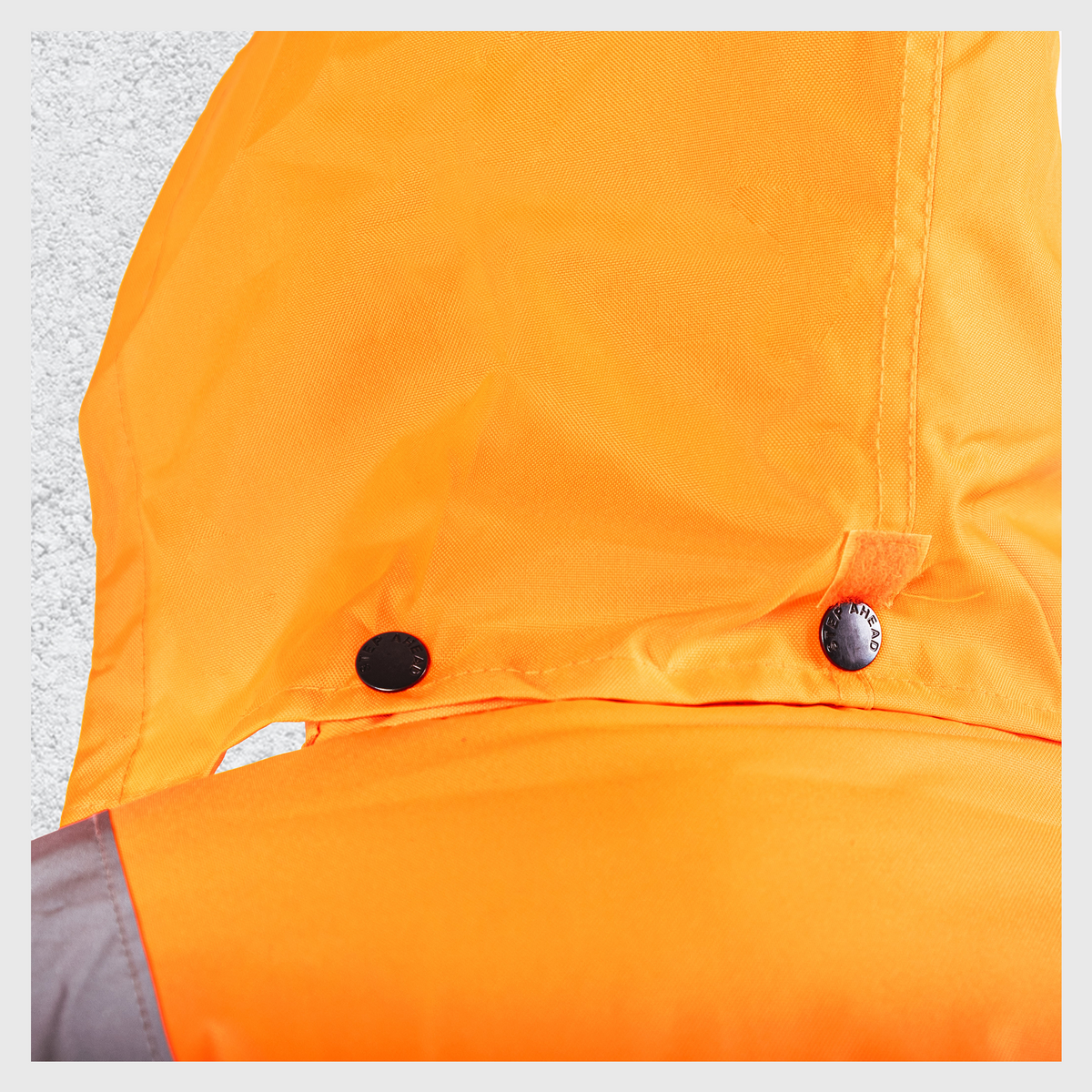 Custom Print Hi-Viz Bomber Jacket Class 3 Waterproof with Fleece Collar