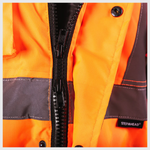 Step Ahead Hi Visibility Parka Jacket
