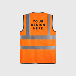 Custom Print Step Ahead Hi-Vis Safety Vest